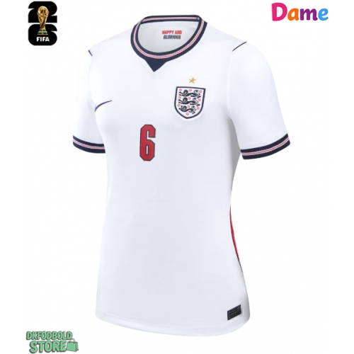 England Marc Guehi #6 Replika Hjemmebanetrøje Dame VM 2026 Kortærmet